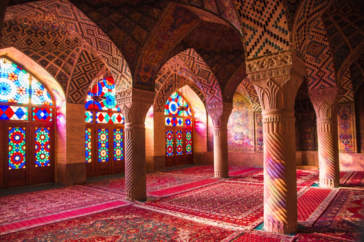Die Nasir al MolkMoschee IranKultur Iran Kultur Reisen