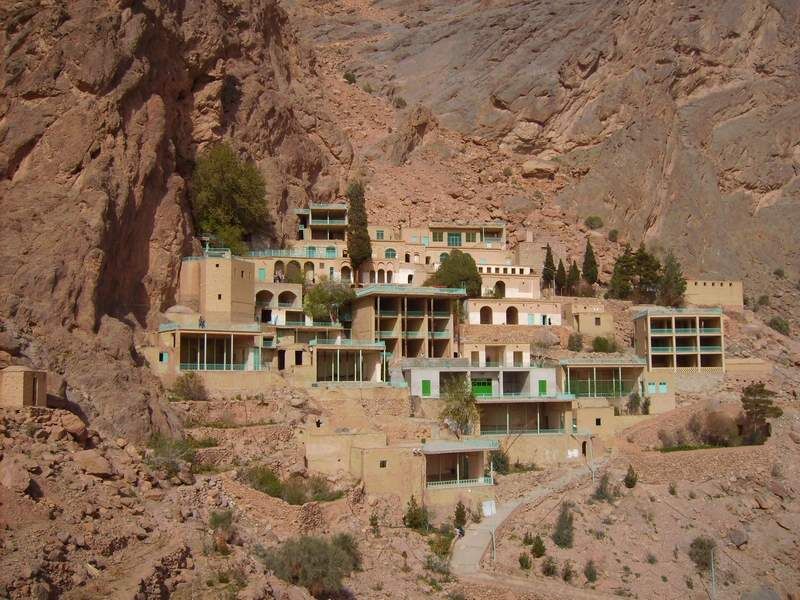 Der Chak ChakFeuertempel wichtiges Heiligtum der Zoroastrier