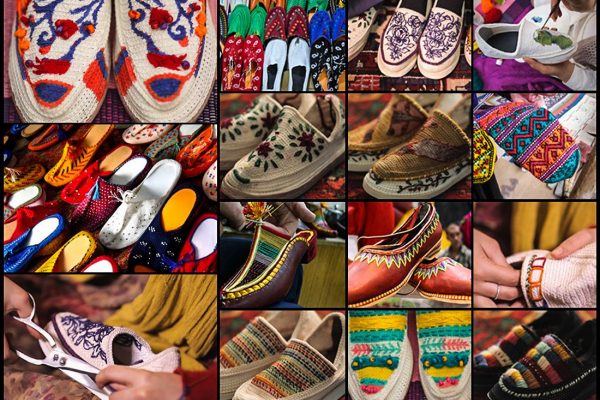Giveh: Iranische traditionelle handgefertigte Schuhe
