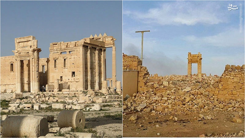 Palmyra vor und nach dem IS-Terror