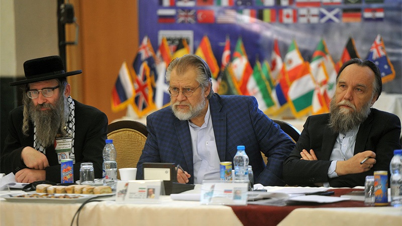 Nader Talibzadeh auf der Konferenz "Neuer Horizont"