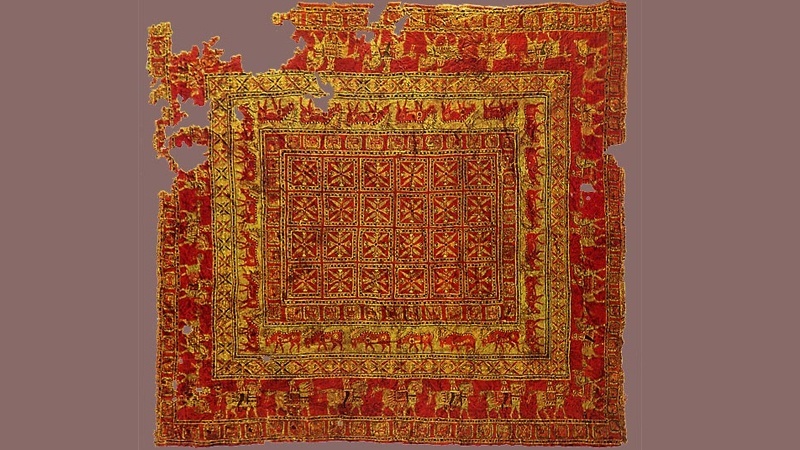 Der Pazyryk-Teppich – über 2400 Jahre alt