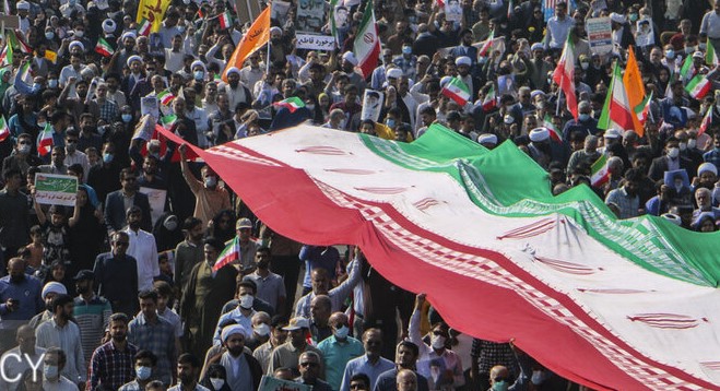 Demonstrationen wurden zu einem Symbol der iranischen Einheit