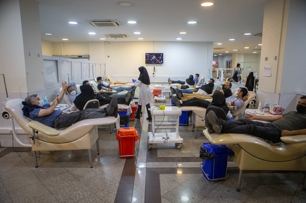 Über 1,3 Millionen Iraner spenden in 7 Monaten Blut