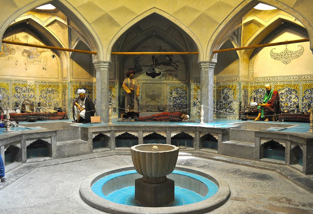 Auch nach Jahrhunderten ist das Badehaus von Isfahan immer noch eine Augenweide