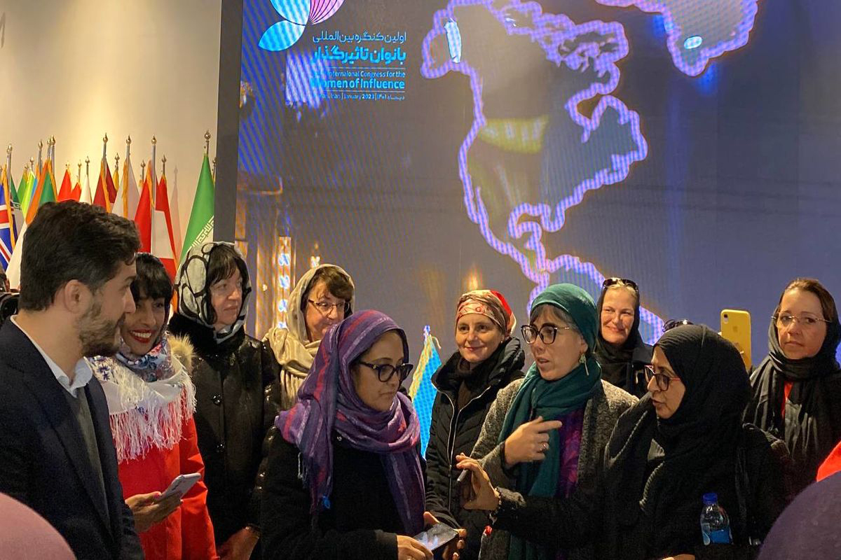 Ausstellung der Errungenschaften iranischer Frauen mit der Anwesenheit von Gästen aus 28 Ländern