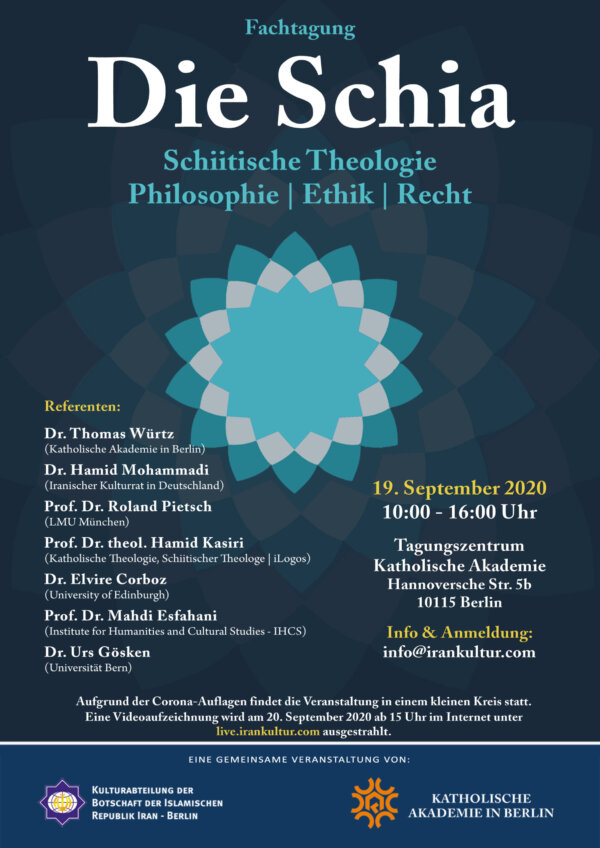 Fachtagung „Die Schia“ in Berlin | 19.09.2020
