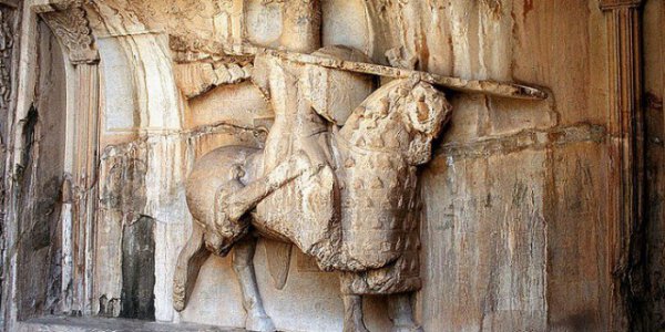 Felsreliefs des Sassanidenreich