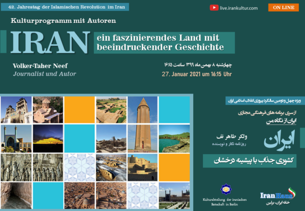 Iran, ein faszinierendes Land mit beeindruckender Geschichte | 27.01.2021