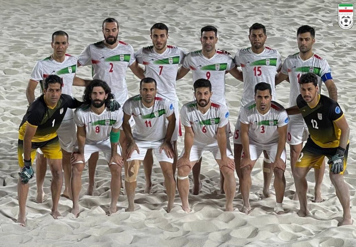 Iran wird Meister des Interkontinentalen Beach-Soccer-Cup