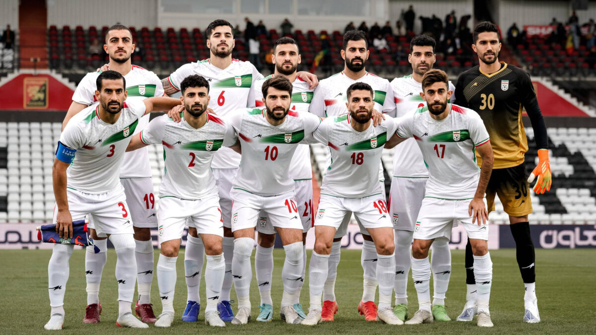 Iran-Kader bei der WM 2022