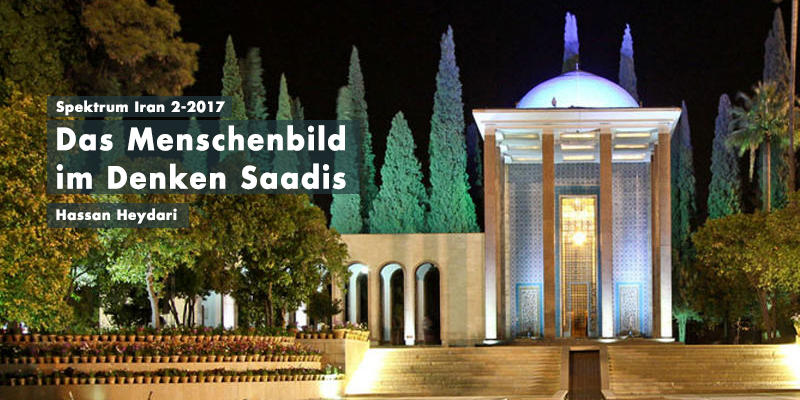 Das Menschenbild im Denken Saadis