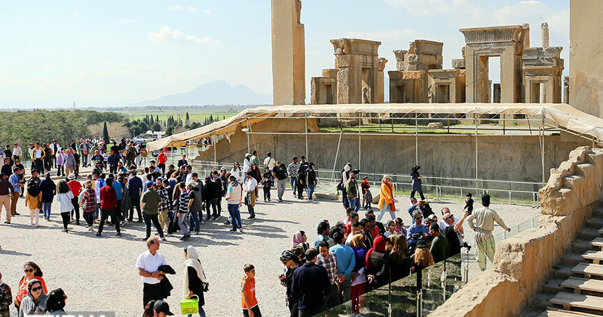 Persepolis ist die meistbesuchte Weltkulturerbestätte des Iran