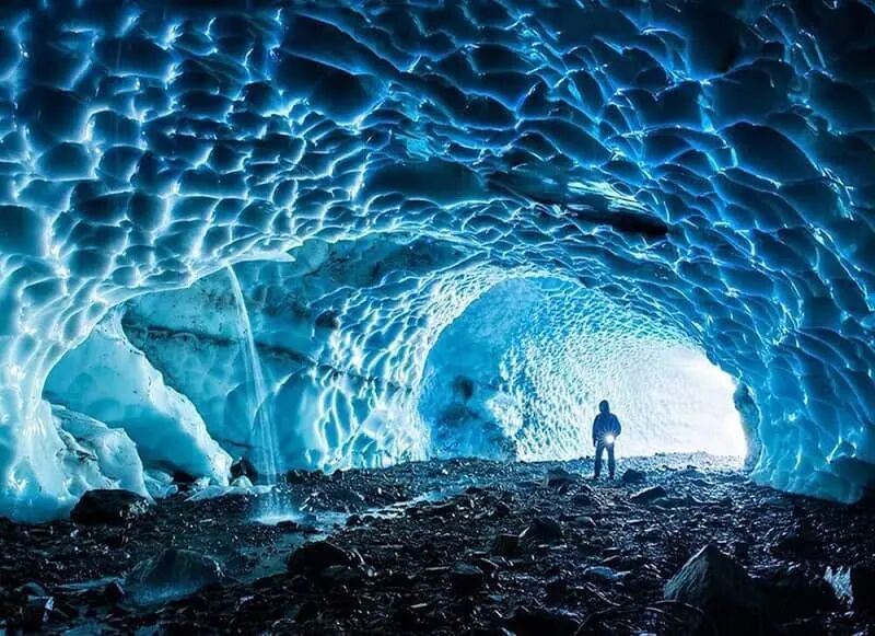 Die Eishöhle „Tschama“