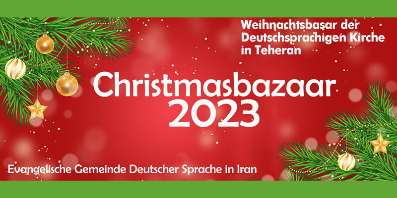 Weihnachtsbasar der Deutschsprachigen Kirche in Teheran