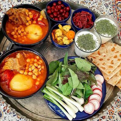 Iranische Küche: Abguscht (Dizi)