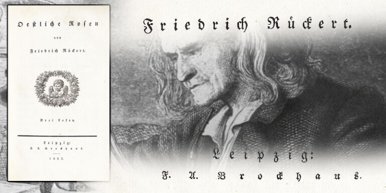 Oestliche Rosen – Friedrich Rückert