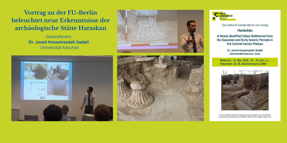Vortrag über Archäologische Stätte Haraskan an der FU-Berlin