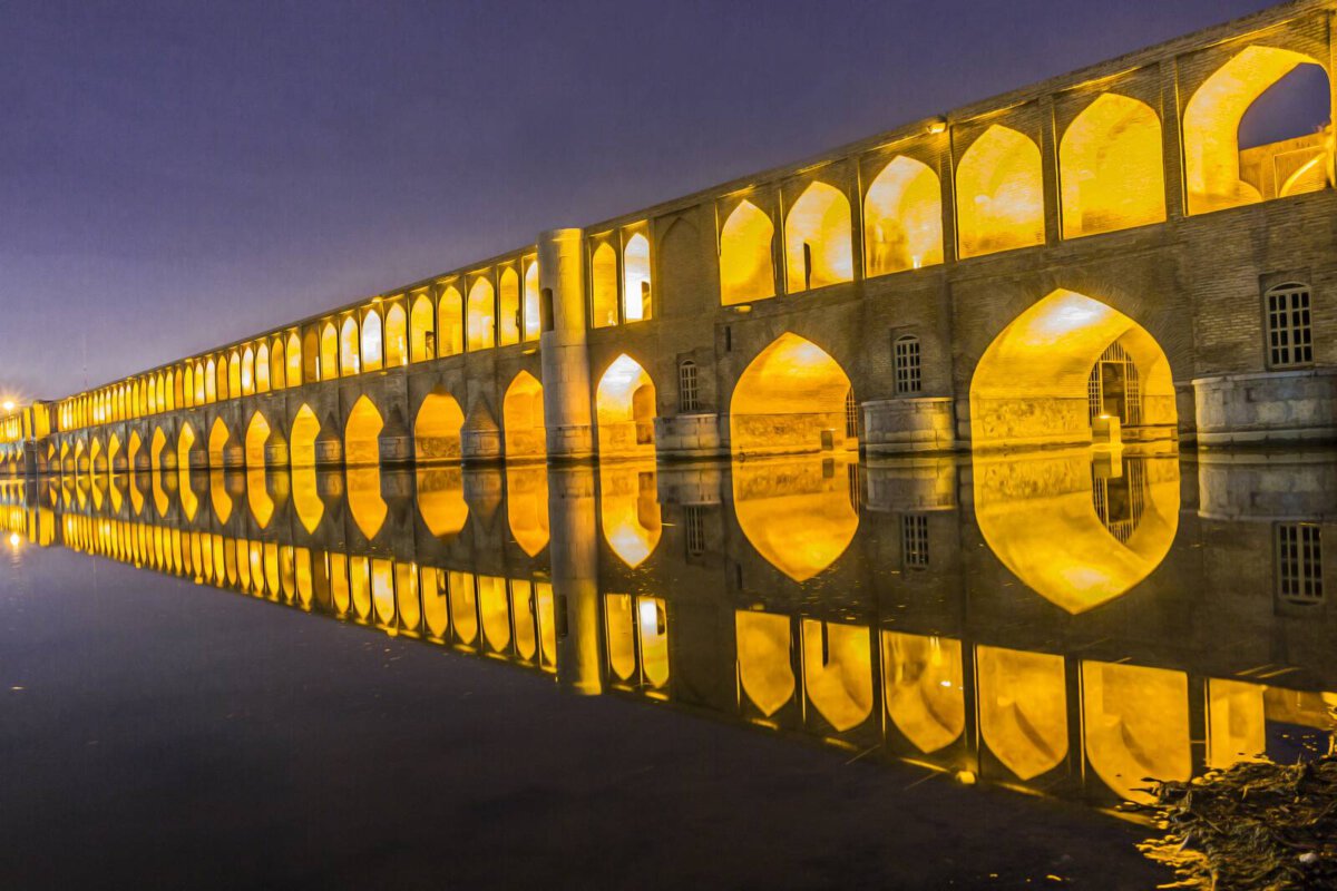 Die Brücke Si-o-Se-Pol in Isfahan