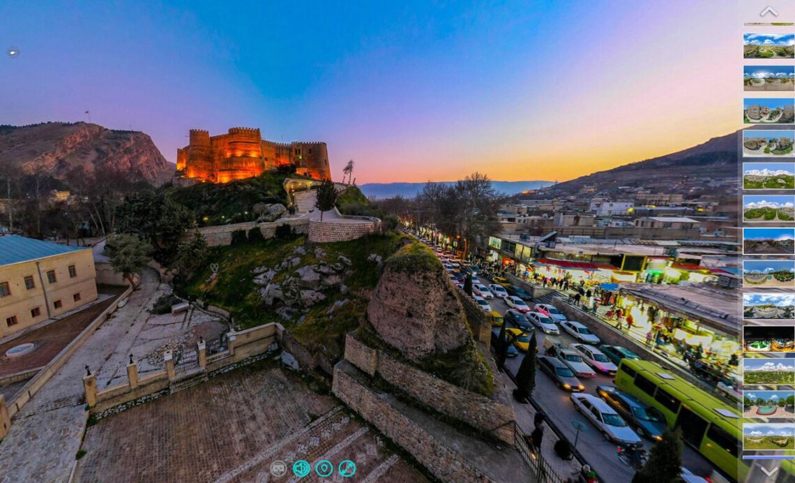 Khorramabad startet virtuellen Tourismus mit 360-Grad-Ansichten