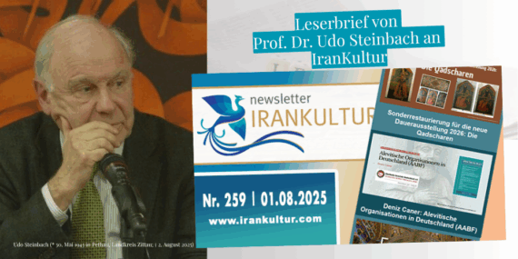 Leserbrief von Prof. Dr. Udo Steinbach an IranKultur
