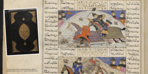 Eine 500 Jahre alte Handschrift des Schahnameh von Ferdowsi in Berlin