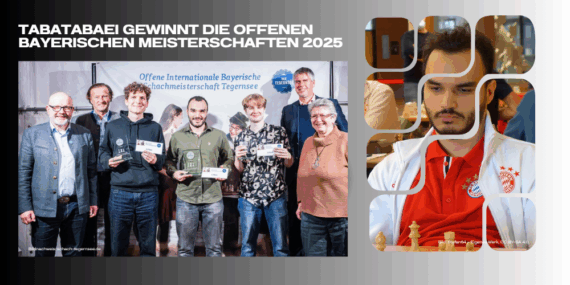Iranischer Großmeister Tabatabaei gewinnt die Offenen Bayerischen Meisterschaften 2025