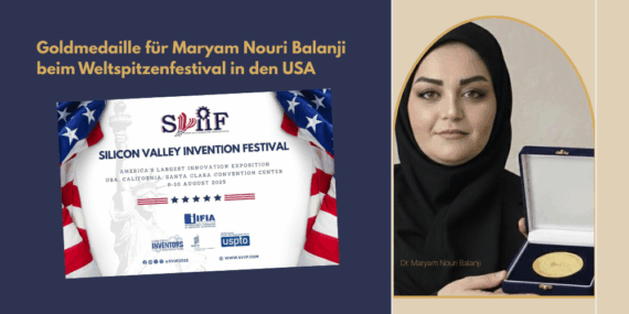 Iranische Forscherin gewinnt Goldmedaille bei Weltspitzenfestival in den USA
