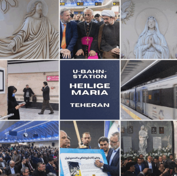 Teheran weiht U-Bahn-Station „Heilige Maria“ ein