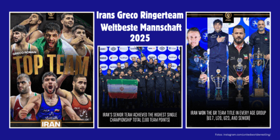 Irans Greco Ringerteam: Weltbeste Mannschaft 2025